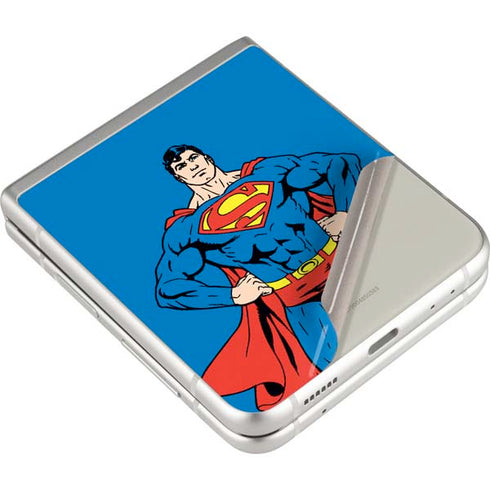 DC Comics Superman Vintage Chest Galaxy Z Flip3 5G Skin